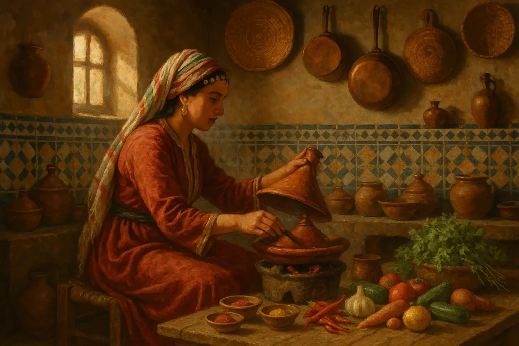 الطبخ المغربي التقليدي القديم
