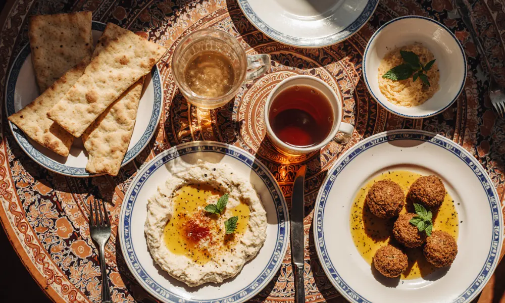 وجبات فطور عربية تقليدية
