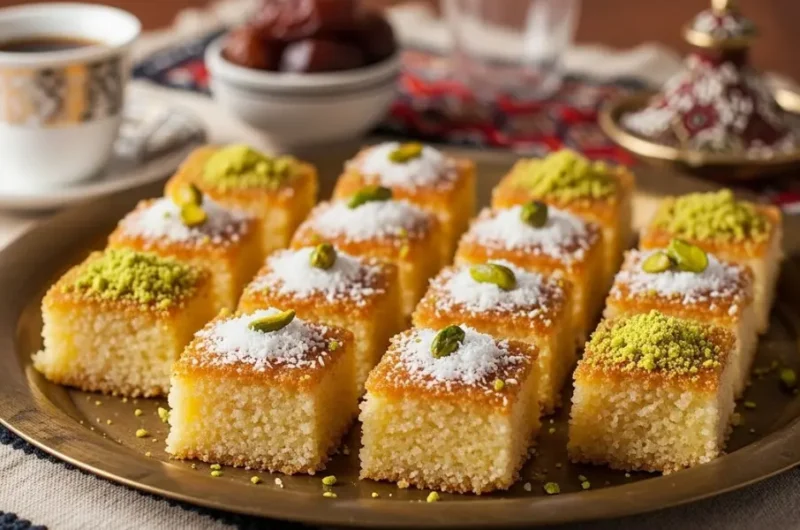 طريقة عمل حلى السميد القديم على أصوله