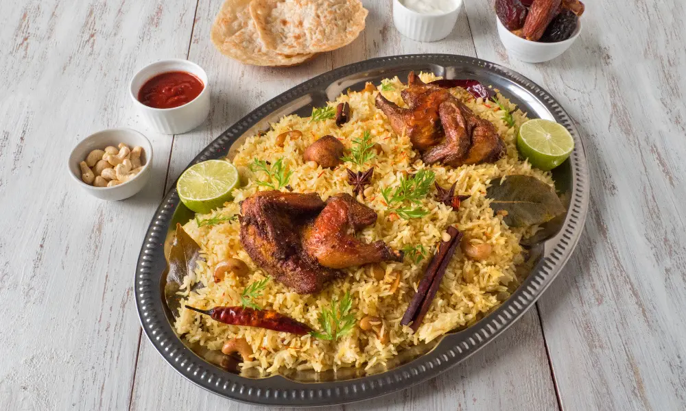 خطوات تحضير دجاج مندي