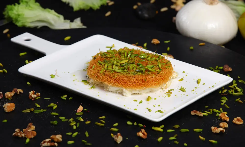 خطوات تحضير الكنافة