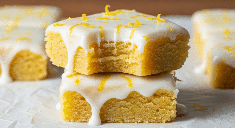 Lemon Brownies Recipe