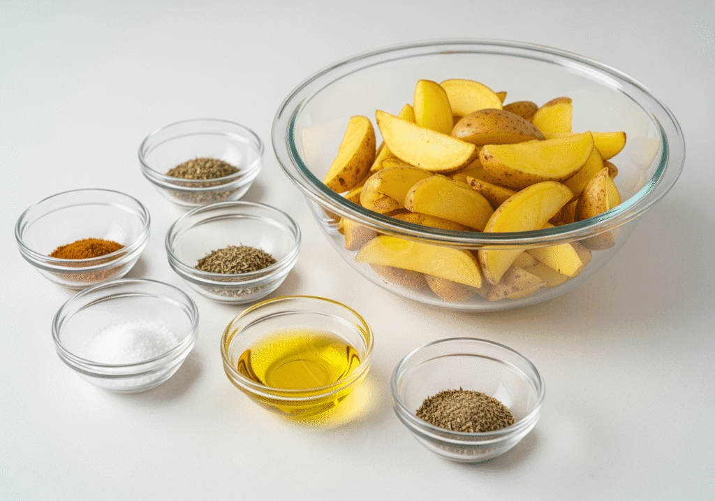 french fried potatoes in the oven