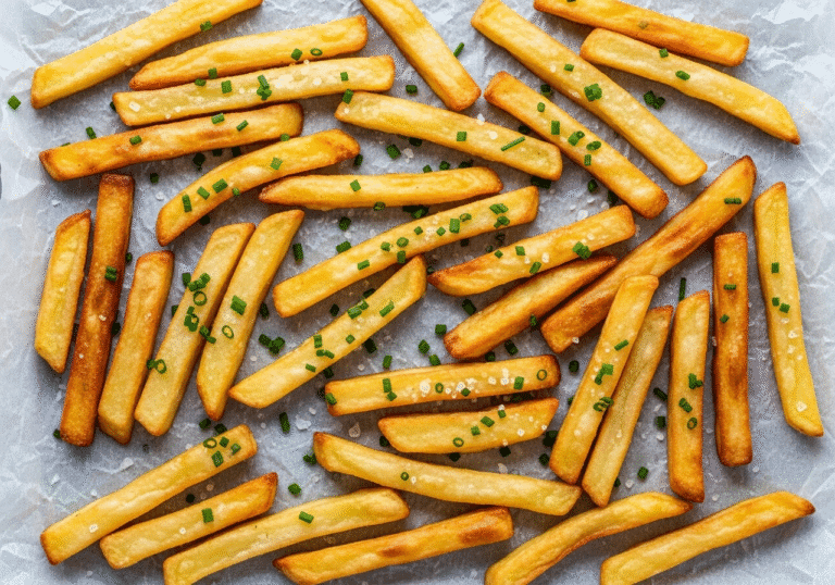 French Fried Potatoes in the Oven