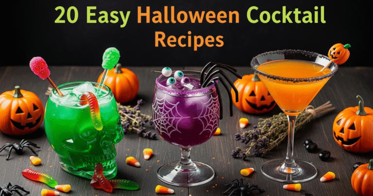 easy halloween cocktail recipes