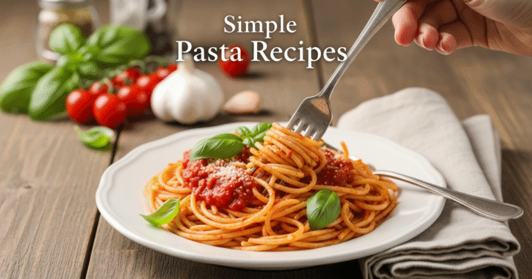 simple pasta recipes