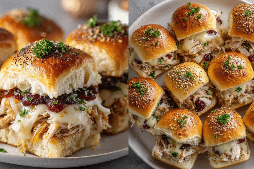 Turkey Cranberry Sliders
