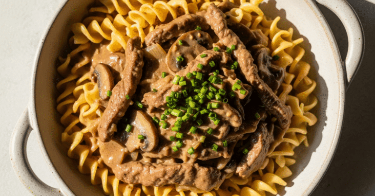 beef stroganoff