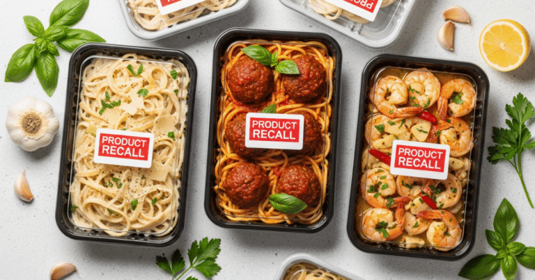 recalled pasta meals listeria