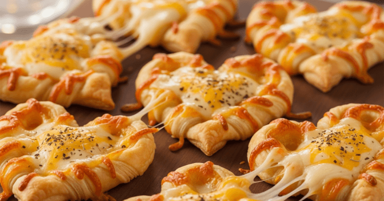 Cheesy Puff Pastry Twists