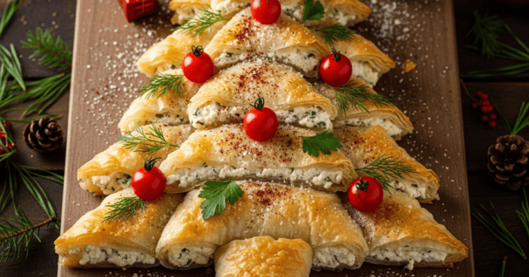 Christmas Tree Tiropita