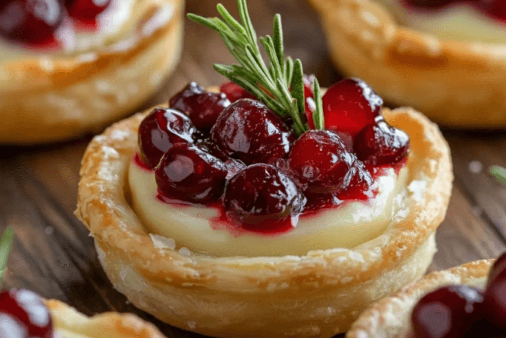 Cranberry Brie Tartlets