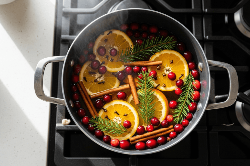 christmas simmer pot recipe 