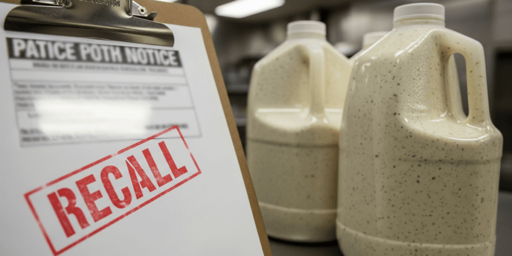 ventura foods salad dressing recall