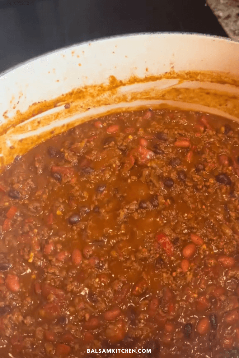 Homemade Chili