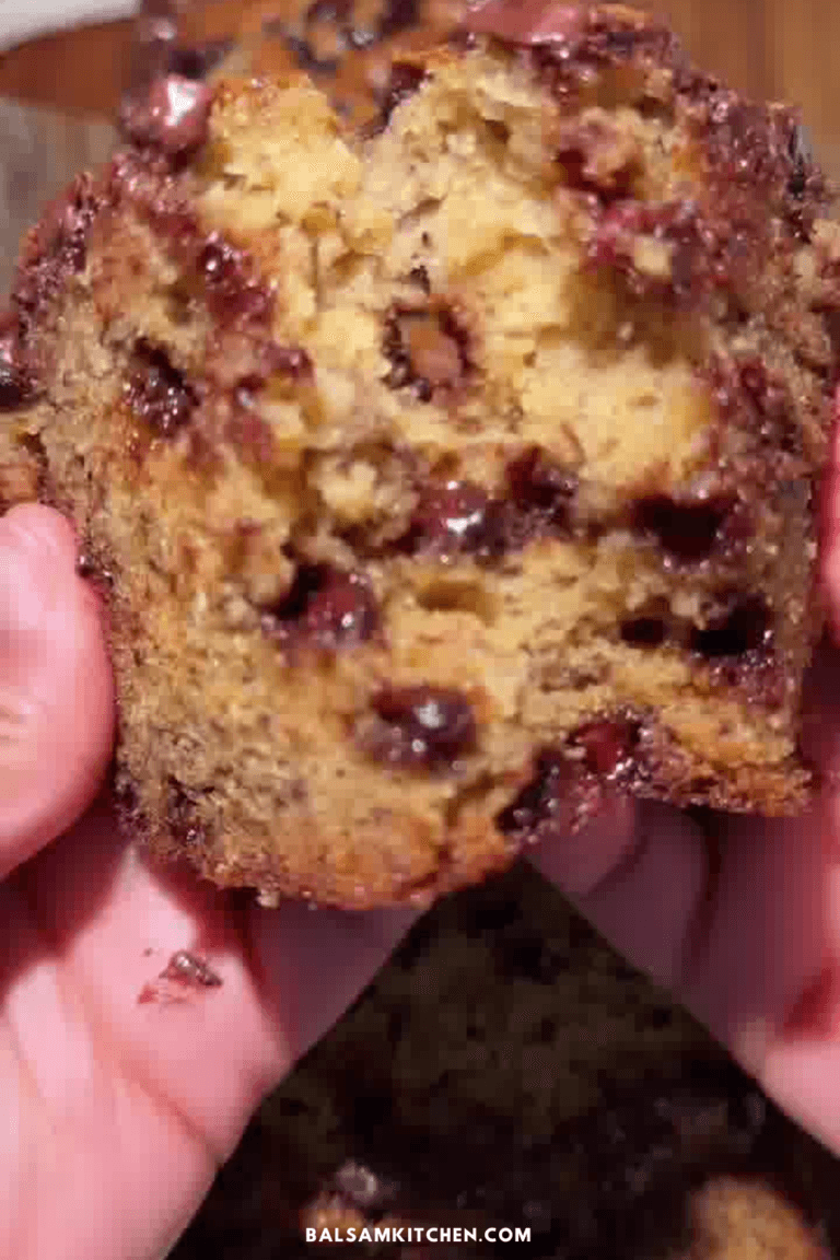 banana bread recipe with chocolate chips