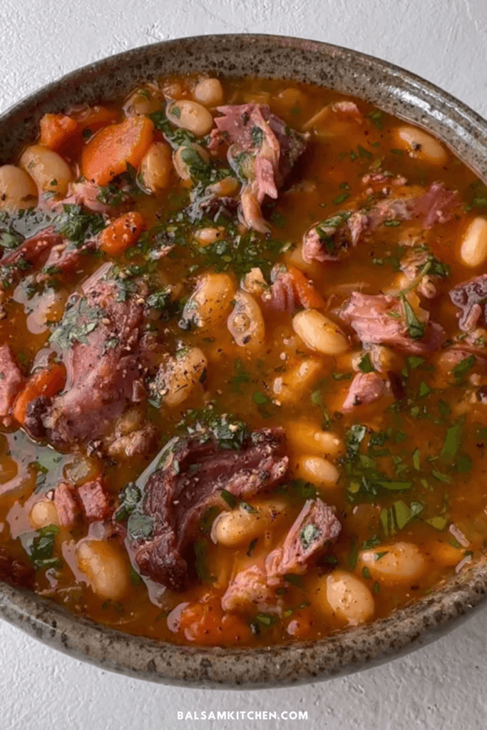 ham and bean soup 